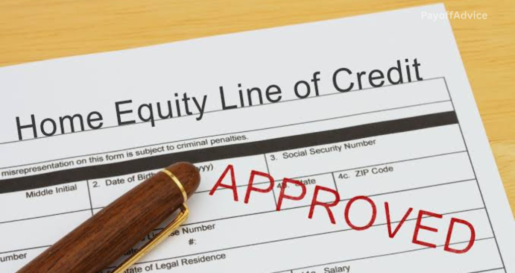 home equity line of credit