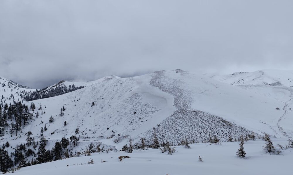 Snow avalanche on mountain representing debt snowball vs debt avalanche methods
