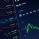 Trading screen comparing ETF vs mutual funds performance