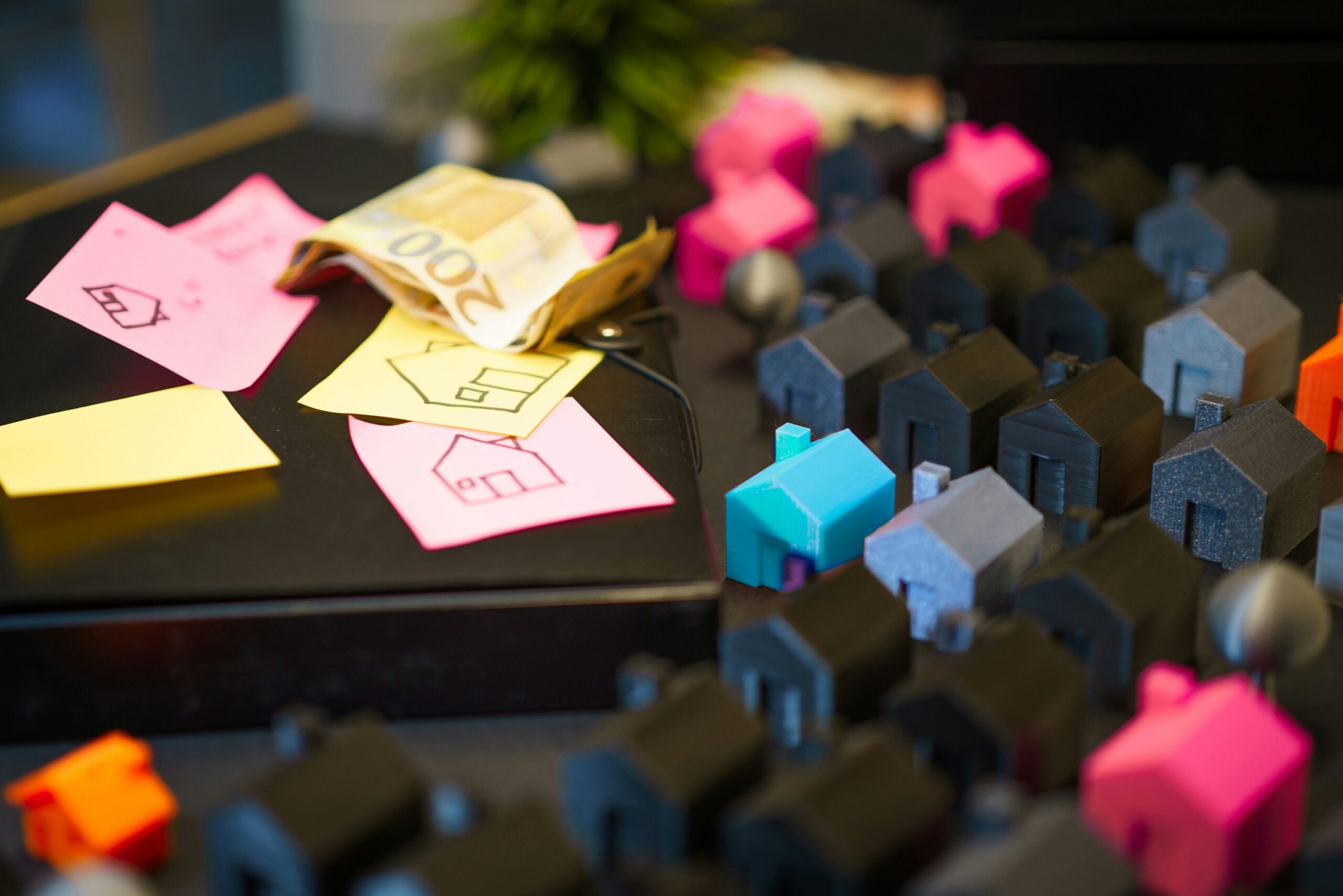 home equity line of credit paperwork and budget planning for homeowners