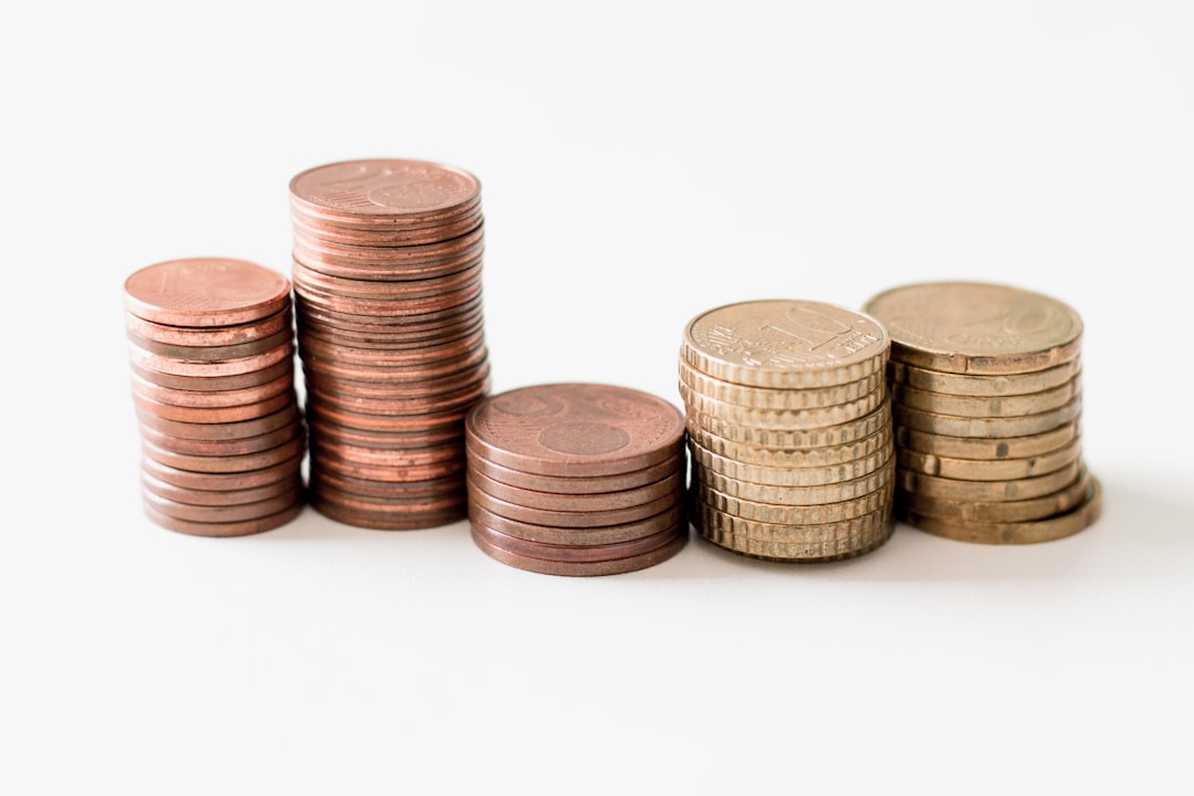 Financial growth chart showing compound interest effect
