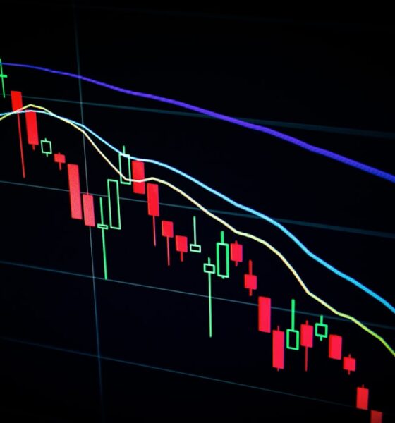 How to start investing in 2026 - stock market chart displayed on a laptop screen