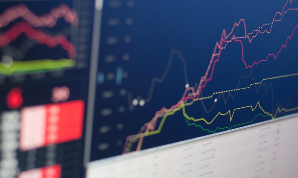 Stock market charts illustrating index funds explained